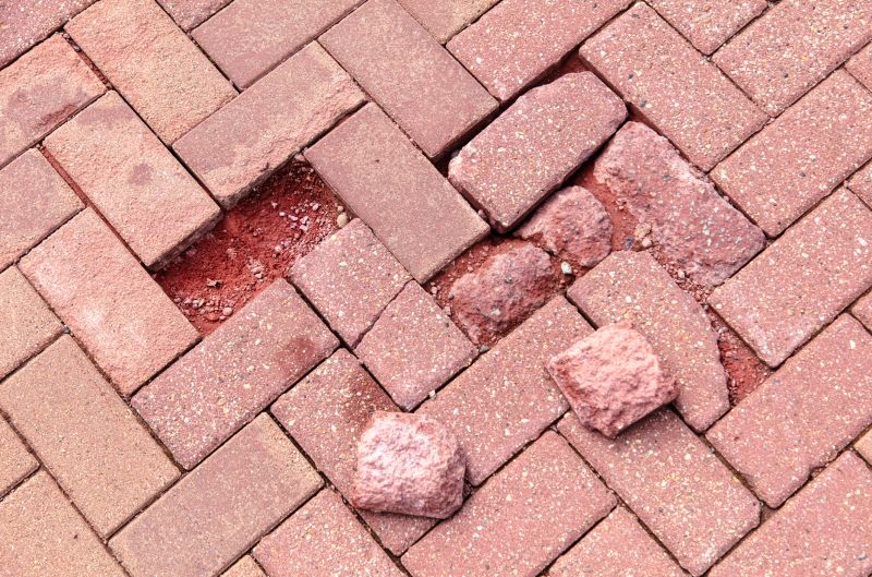 Common Causes Of Damage In Brick And Stone Flatwork