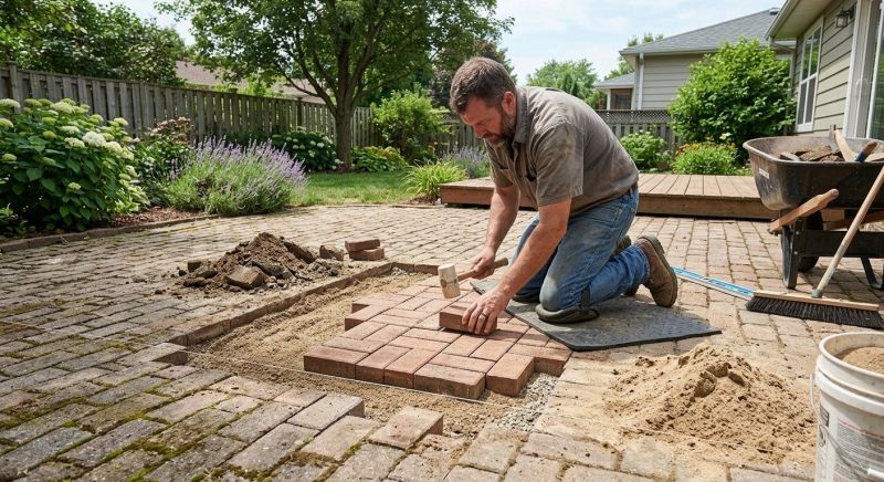 Patio Brick Repair